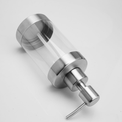 350ml stainless steel and glass liquid soap dispensers Kitchen Sink and Bathroom Soap Dispenser