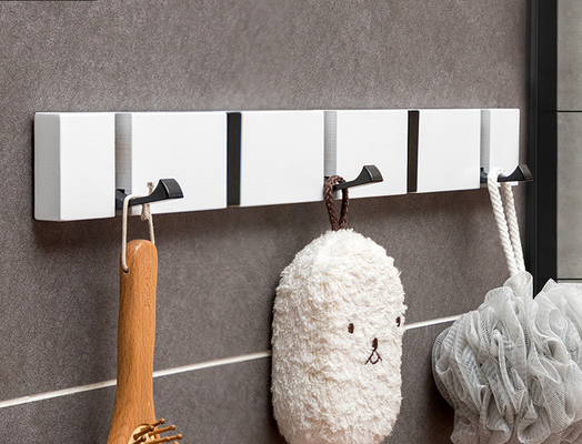 Wall Mounted Coat Rack Bamboo Wall Coat Rack Hooks Coat Hat Hanger Hooks Over Door Bathroom Hook Hanger