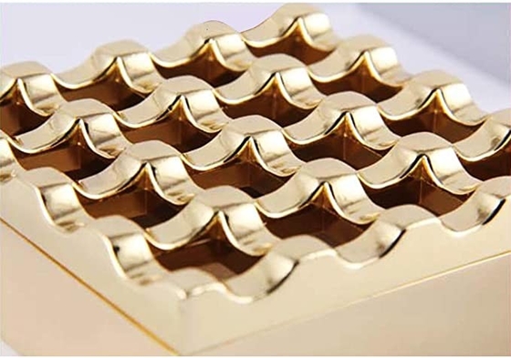 Small Unique Luxury 16 Grids Stainless Steel Square Cigarette Ashtray