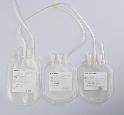 Medical CPD CPDA Single Double Triple Quadruple Blood Transfer Bag  350ml 500ml