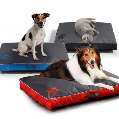 High quality  waterproof oxford cloth non slip bottom dog cushion bed