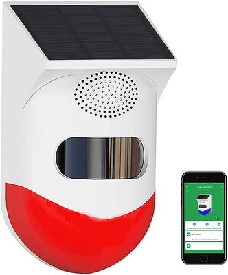 Wifi Home Security Solar Powered House Alarm Wireless Burglar Intruder Alarm