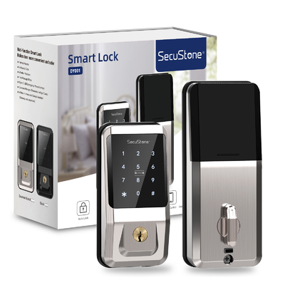 Security Wifi Alarm Smart Touchscreen Intelligent Door Lock Homesafe Security