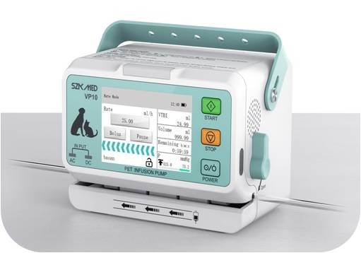 Portable Volumetric Infusion Pump Medical Care For Human Vet