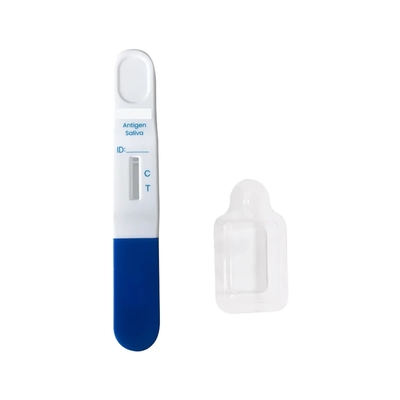 Disposable Medical Oral Brush Rapid Self Test Kit Lollipop Saliva ICOVS-702G-12