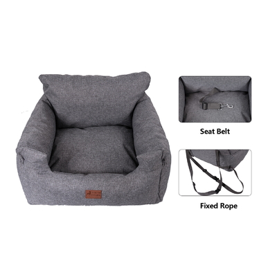 Oil Proof Stain Proof Multifunctional Dog Car Seat Bed Waterproof