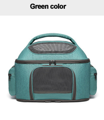 Linen Soft Pet Bed Cushion Luxury Car Foldable Dog Pet Carrier Bag
