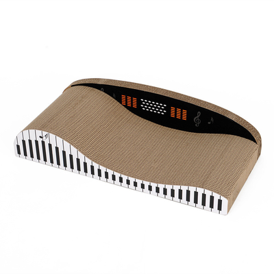 Corrugated Paper Piano Pet Bed Cushion Corrugated Pet Cat Scratcher Board