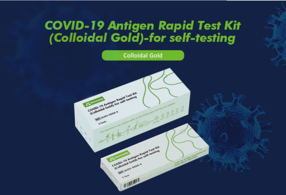 Ultra Precise COVID-19 Antigen Rapid Self Test Kit Colloidal Gold