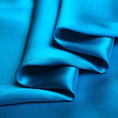 100% Mulberry Raw Silk Pure Silk Charmeuse Fabric For Bedding