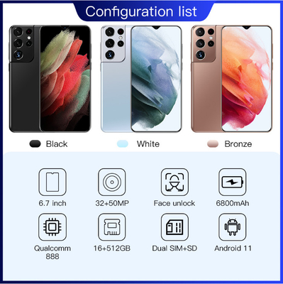 S21 Ultra Android 11 Cell Phone