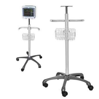 Moving Trolley Mobile Patient Monitor Bracket Stand Hospital Use