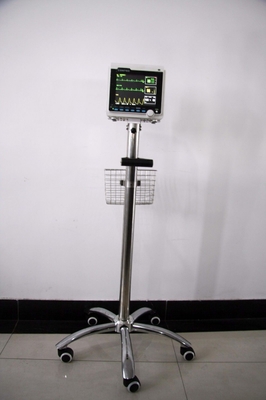 Moving Trolley Mobile Patient Monitor Bracket Stand Hospital Use