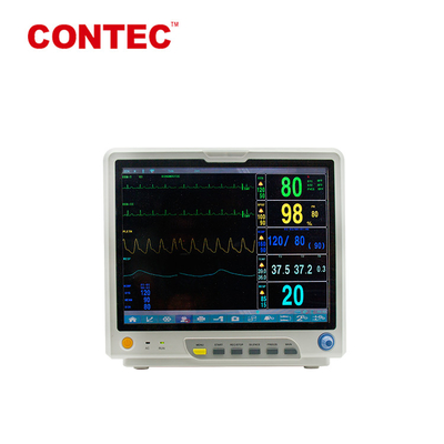 15" Color Large Screen Multiparameter Patient Monitor Class II