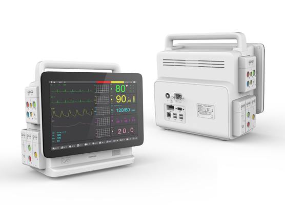 Plug In Multi Parameter Patient Monitor ICU 15.6 Inch Vital Signs Monitor