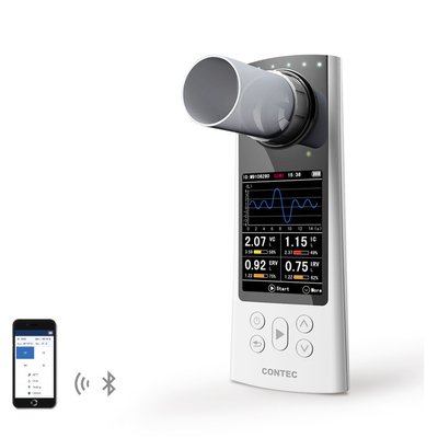 CONTEC SP80B USB CE Color Display Spirometer USB OC Software BT Spirometry Lung Volumetric Device FVC