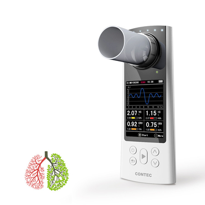 CONTEC SP80B USB CE Color Display Spirometer USB OC Software BT Spirometry Lung Volumetric Device FVC