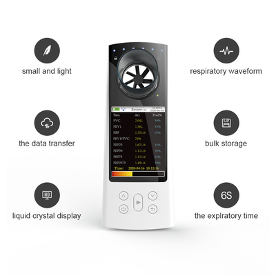 CONTEC SP80B USB CE Color Display Spirometer USB OC Software BT Spirometry Lung Volumetric Device FVC