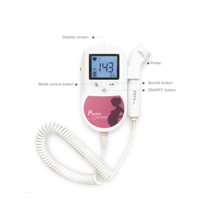 Portable Obstetrics And Gynecology Equipment Fetal Doppler For Pregnant Women