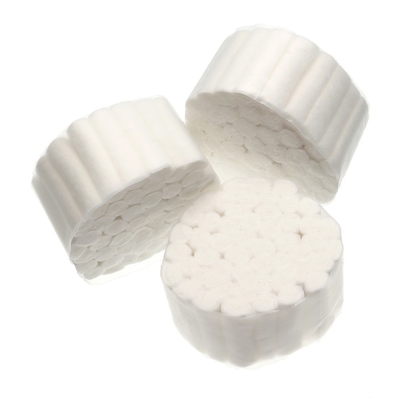 Medical Consumables White Dental Cotton Rolls For Postoperative Nursing Care