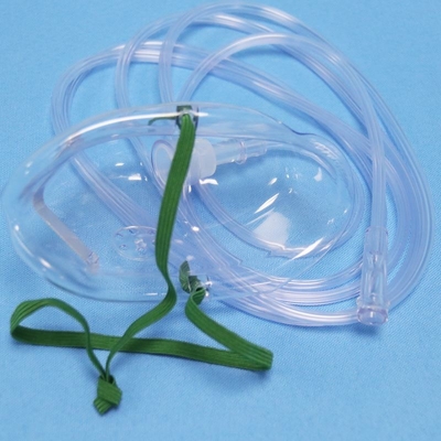 High rate aerosol output nebulizer mask with oxygen oxygen aerosol mask mask for oxygen