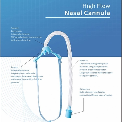 Nasal cannula nasal oxygen tube high flow nasal cannula tube