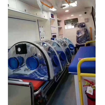 Negative pressure filtration system biological isolation chamber