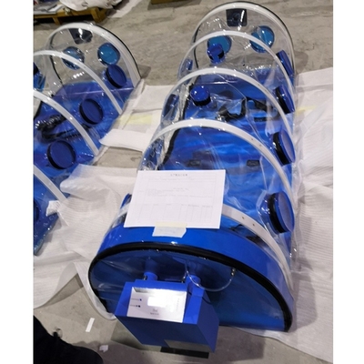 Negative pressure filtration system biological isolation chamber