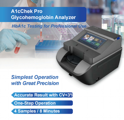 Hot Sellnig Hemoglobin Meter Professional HbA1c Analyzer for Hospital China Hemoglobin Testing system Price