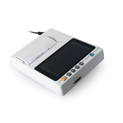 High resolution digital 12 channel portable ECG machine with LCD display