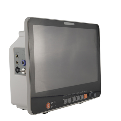 15 inch TFT screen multiparameter medical mobile ambulance patient monitor for hospital