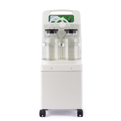 Heavy duty high pump rate 50L aspirator surgical suction machine with two bottles
