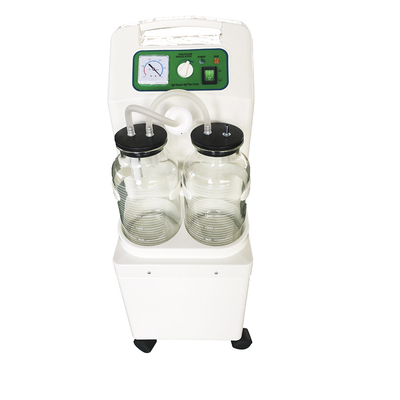 Heavy duty high pump rate 50L aspirator surgical suction machine with two bottles