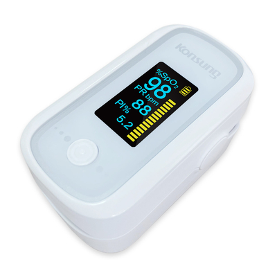 0.96" TFT Screen Visual Alarm Pediatric SPO2 Digital Pulse Oximeter Fingertip With Sound