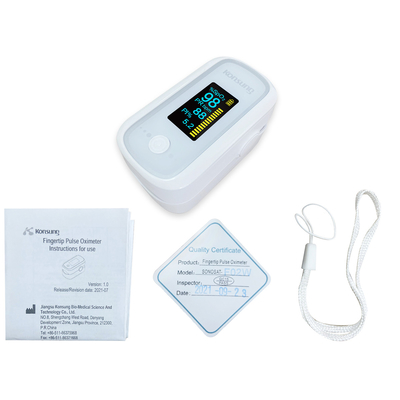 0.96" TFT Screen Visual Alarm Pediatric SPO2 Digital Pulse Oximeter Fingertip With Sound