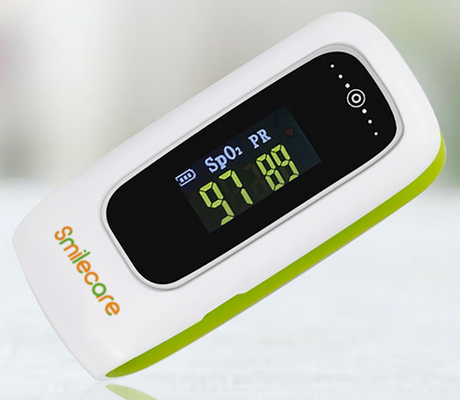 Smart SPO2 Fingertip Pulse Oximeter For Home Use