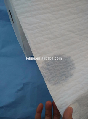 China factory price for the White Blue Tissue Scrim Reinforced Paper Napkin