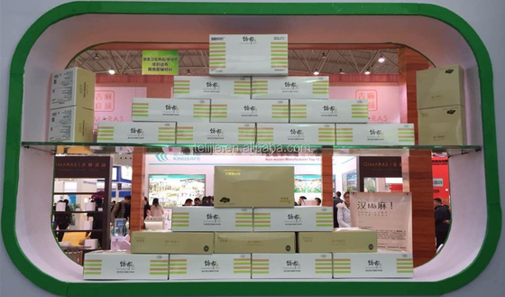 China factory price for the scrim reinforced paper towel roll with cotton line