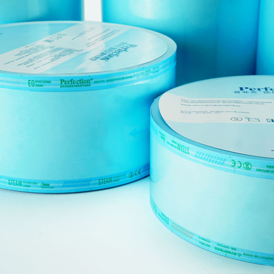 medical grade peel pouch sterilization packaging roll for autoclave medical sterilization pouch roll