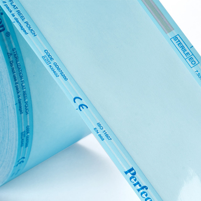medical grade peel pouch sterilization packaging roll for autoclave medical sterilization pouch roll