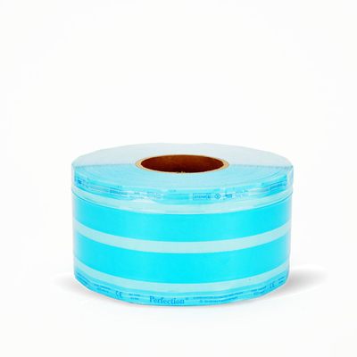 Transparent PET/PP film with medical Sterilization Gusseted Rolls Autoclave Sterilizer Bags Pouch for Dental Instruments