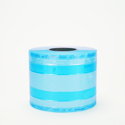 Transparent PET/PP film with medical Sterilization Gusseted Rolls Autoclave Sterilizer Bags Pouch for Dental Instruments