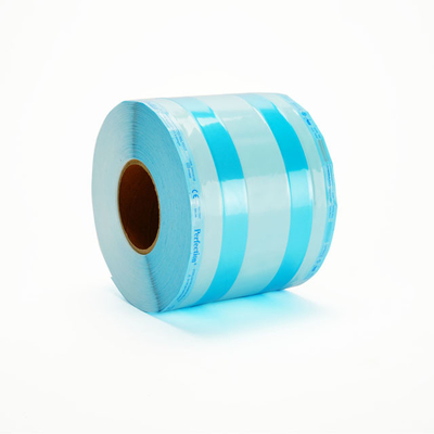 Transparent PET/PP film with medical Sterilization Gusseted Rolls Autoclave Sterilizer Bags Pouch for Dental Instruments