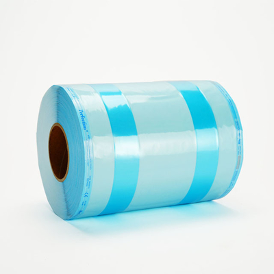 Transparent PET/PP film with medical Sterilization Gusseted Rolls Autoclave Sterilizer Bags Pouch for Dental Instruments