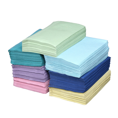33*45 CM Water proof Disposable Colorful Dental Bibs for Dental Clinic