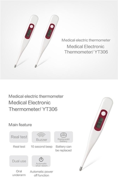 Professional accurate non-toxic LCD digital thermometer medical electric digital thermometer
