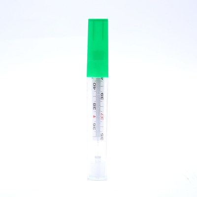 High accuracy glass clinical mercury free gallium thermometer used for home hospita