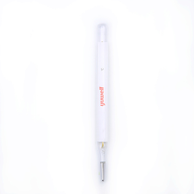Hot sale mercury glass clinical thermometer armpit medical thermometer with CE approved