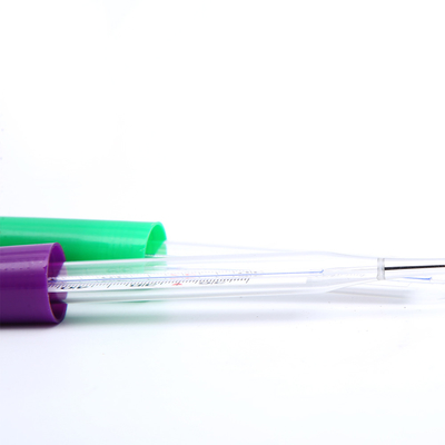 High quality mercury free glass clinical gallium thermometer with CE ISO approved