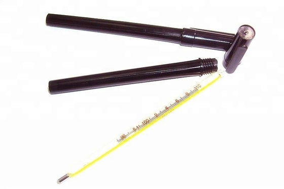 High accuracy animal body mercury glass veterinary thermometer